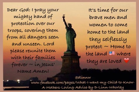 A Prayer for Our Service Men and Women